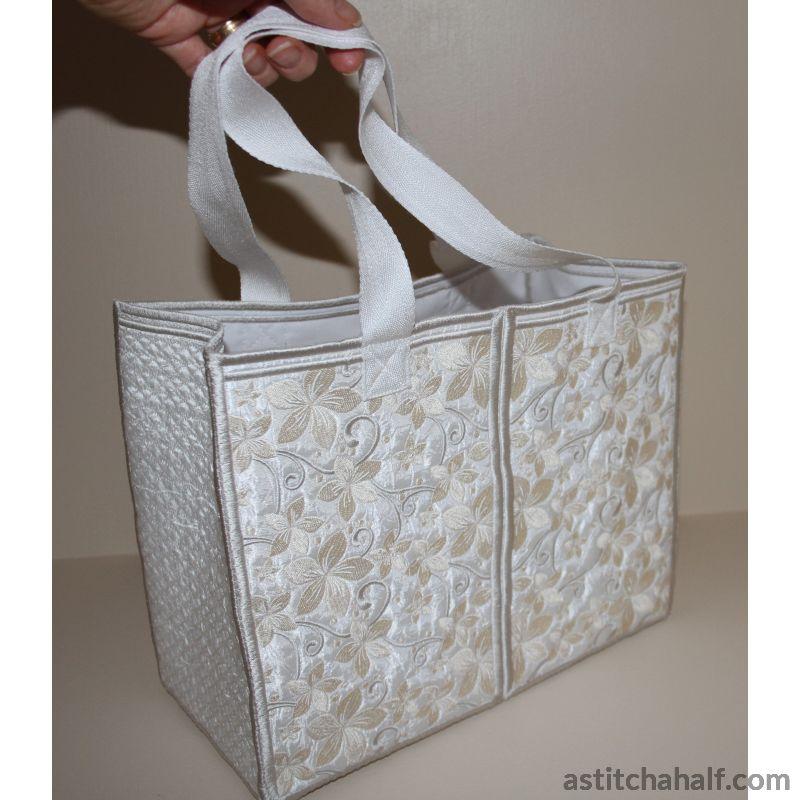 Pearly Promise Tote Bag - a-stitch-a-half