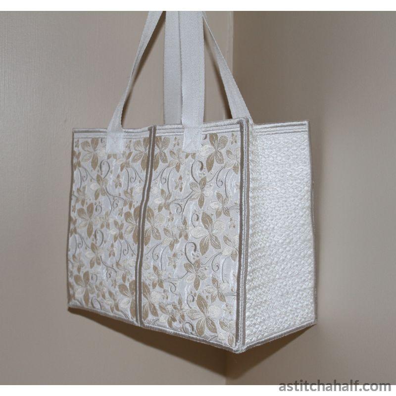 Pearly Promise Tote Bag - a-stitch-a-half