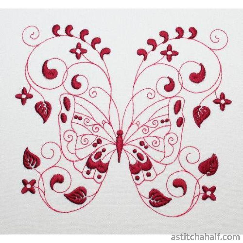 Penche Butterfly Dance - aStitch aHalf