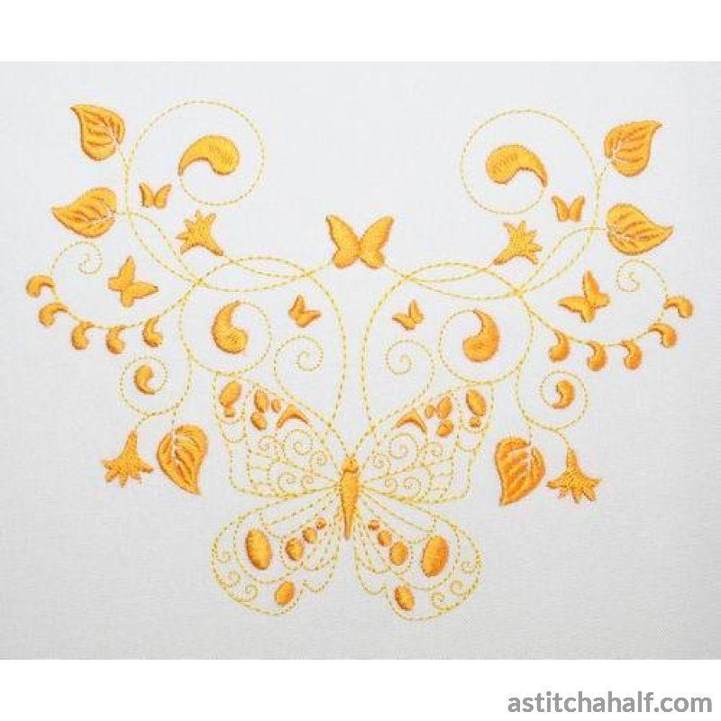Pirouette Butterfly Dance - aStitch aHalf