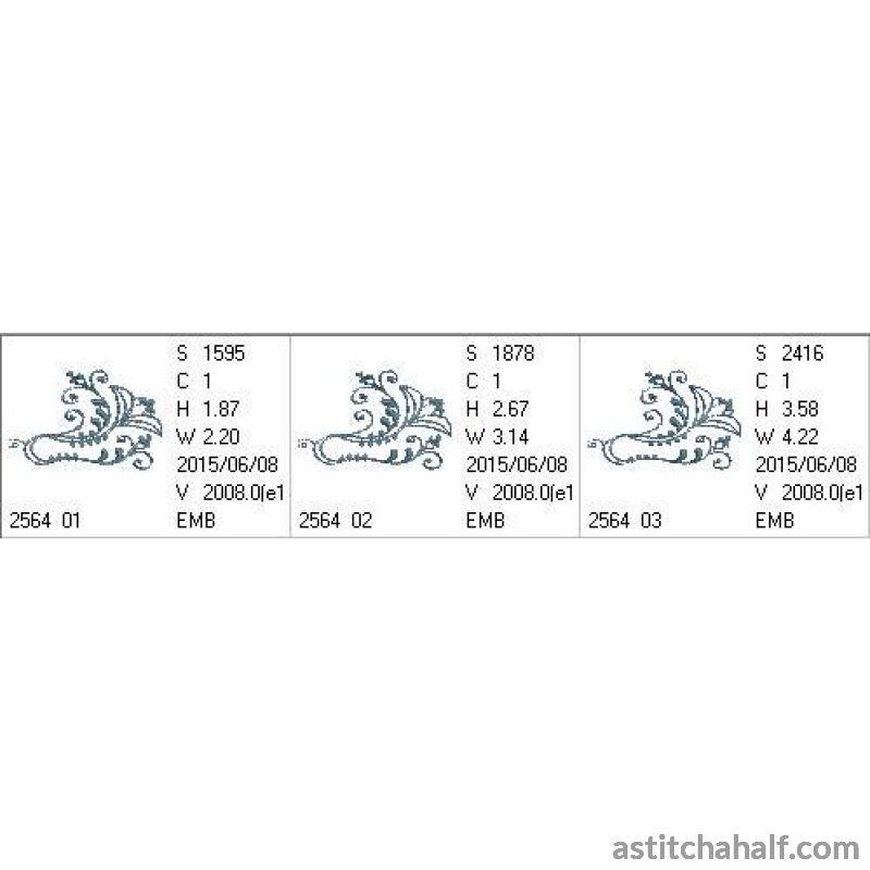 Plain Blue Danube - a-stitch-a-half