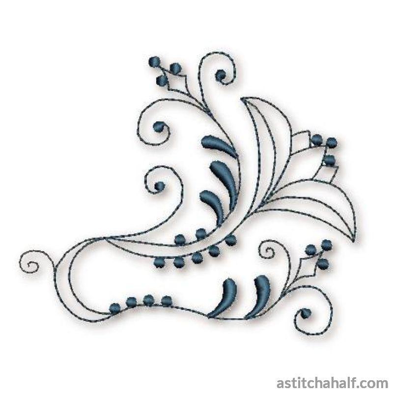 Plain Blue Danube - a-stitch-a-half