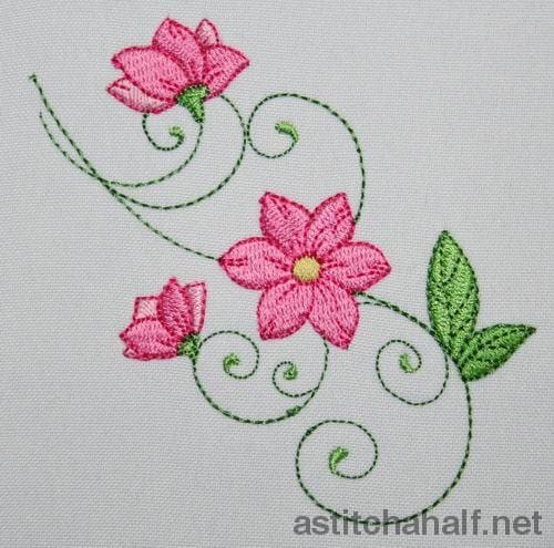 Popular Deptford Pink Flowers - a-stitch-a-half