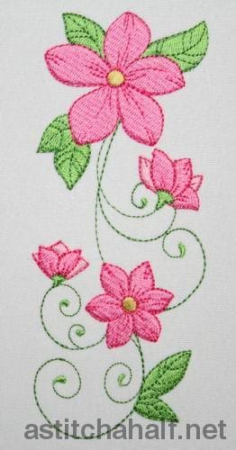 Popular Deptford Pink Flowers - a-stitch-a-half