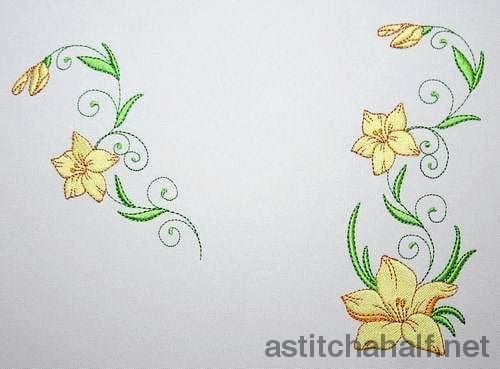 Popular Yellow Wax Bells Flowers - a-stitch-a-half