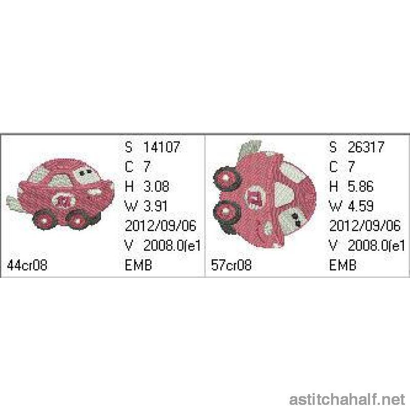 Precious Car - a-stitch-a-half