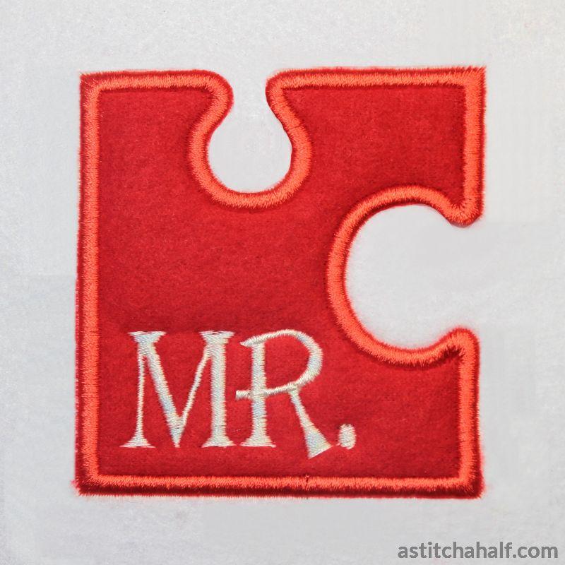 Puzzle Fun - aStitch aHalf