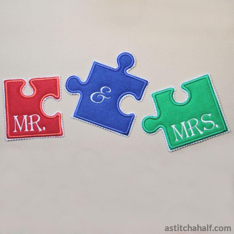 Puzzle Fun - aStitch aHalf