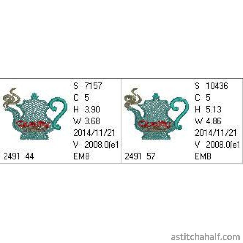 Quality Coffee - aStitch aHalf