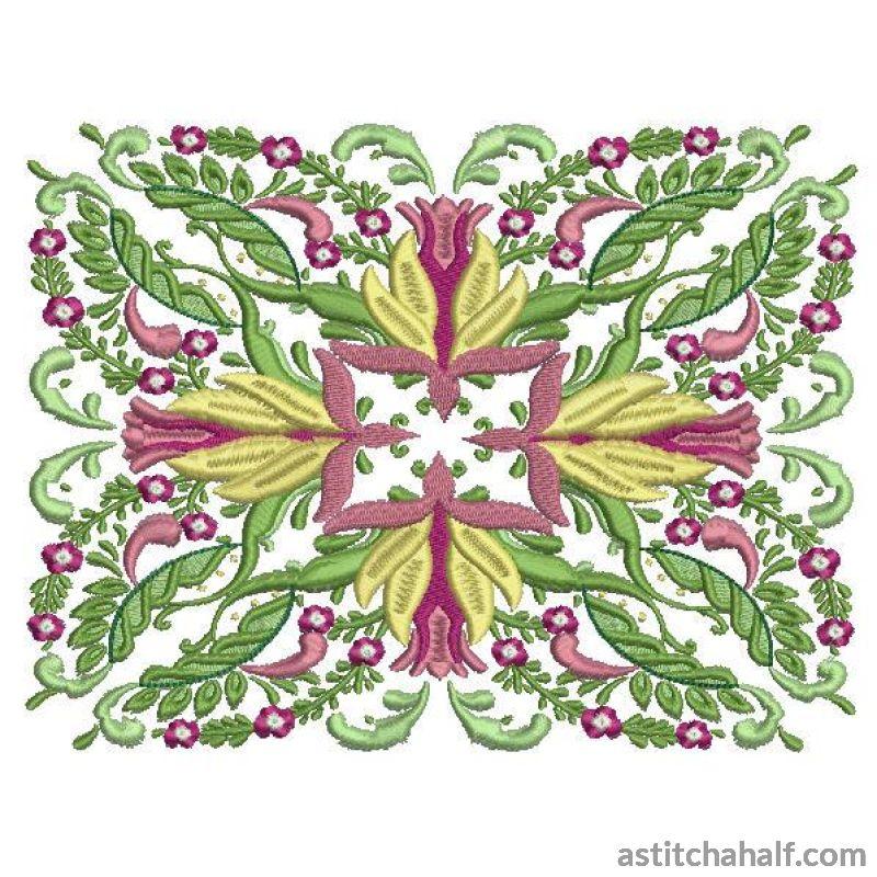 Floral Blocks - aStitch aHalf
