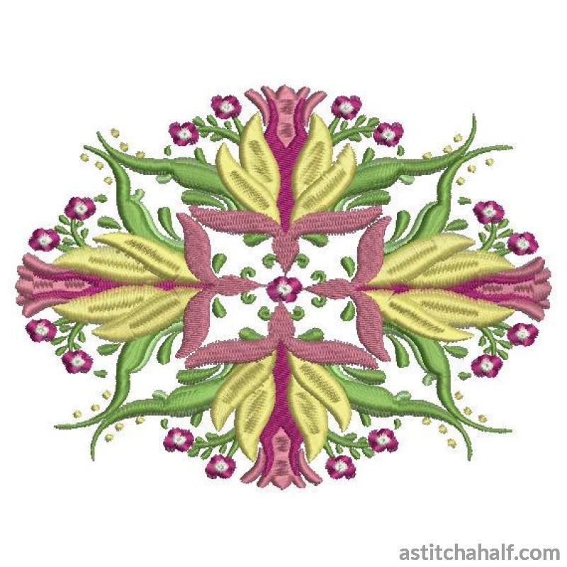 Floral Blocks - aStitch aHalf