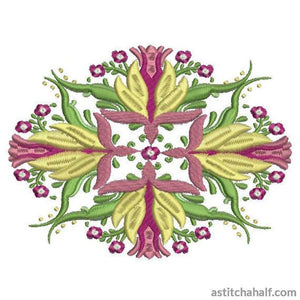 Floral Blocks - aStitch aHalf