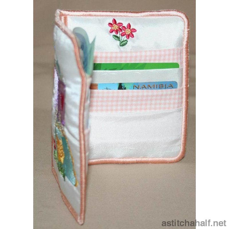 Reading Bonnet Wallet - a-stitch-a-half