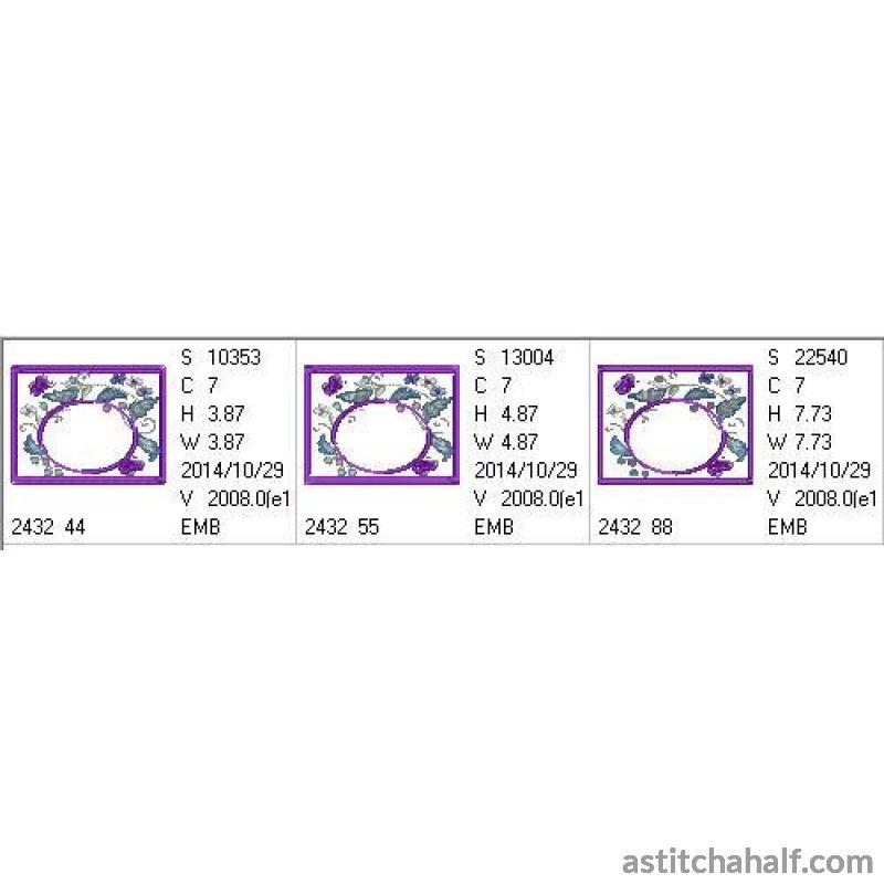 Ring of Ice Aurora - aStitch aHalf