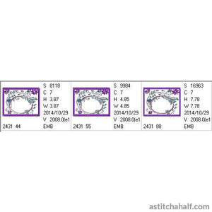 Ring of Ice Glacier - aStitch aHalf