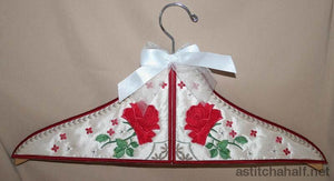 Rose Hanger Cover - a-stitch-a-half