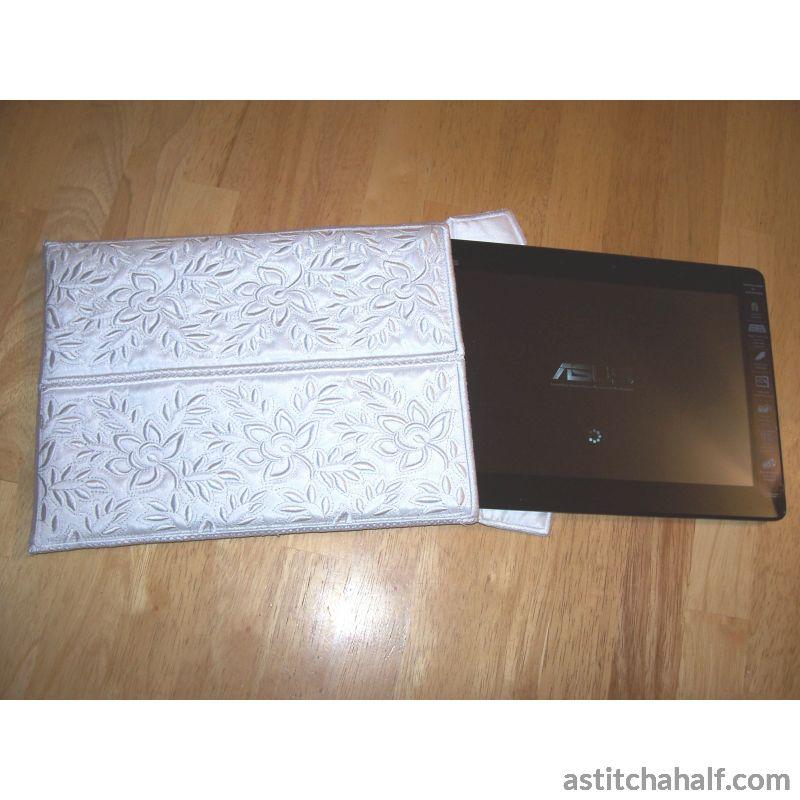 Roses Tablet Cover - aStitch aHalf