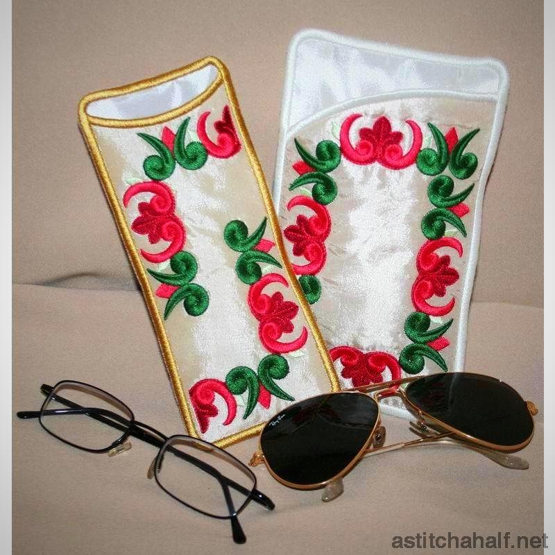 Royal Eyeglass Cases 04 - aStitch aHalf