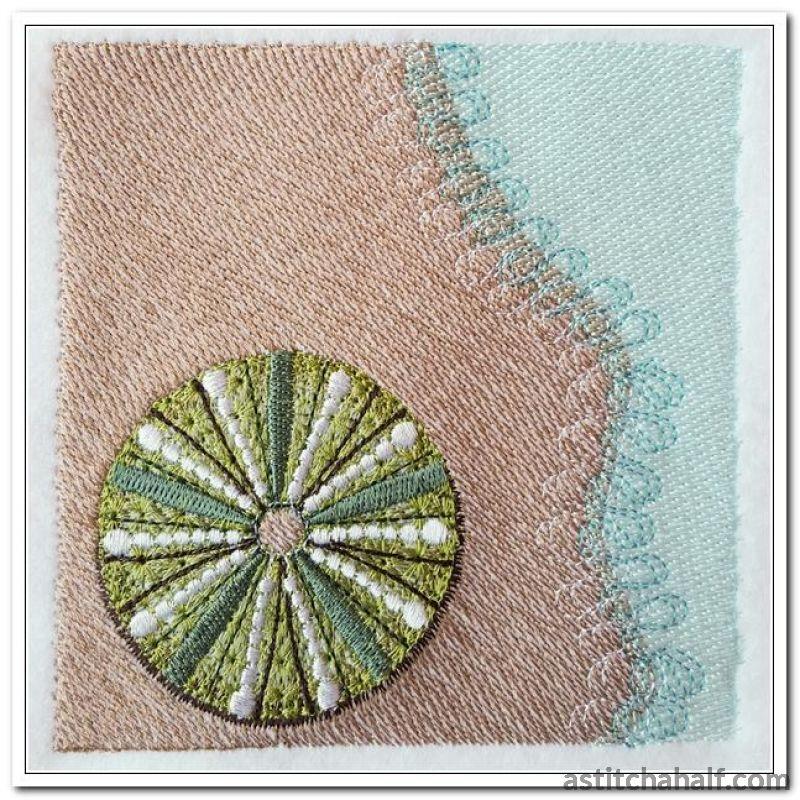 Sea Urchin - aStitch aHalf