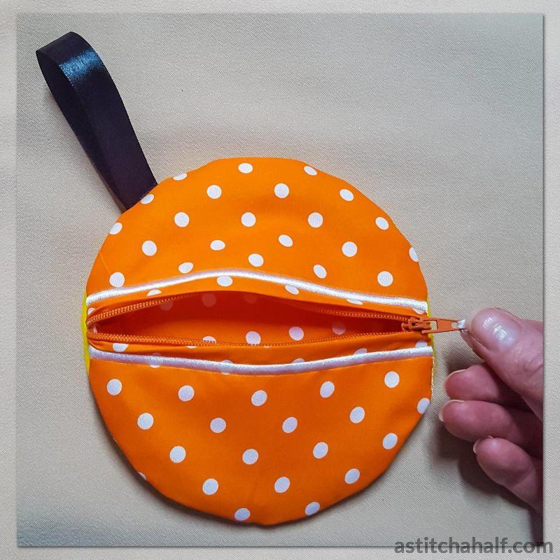 See No Evil Emoji Zipper Bag - aStitch aHalf