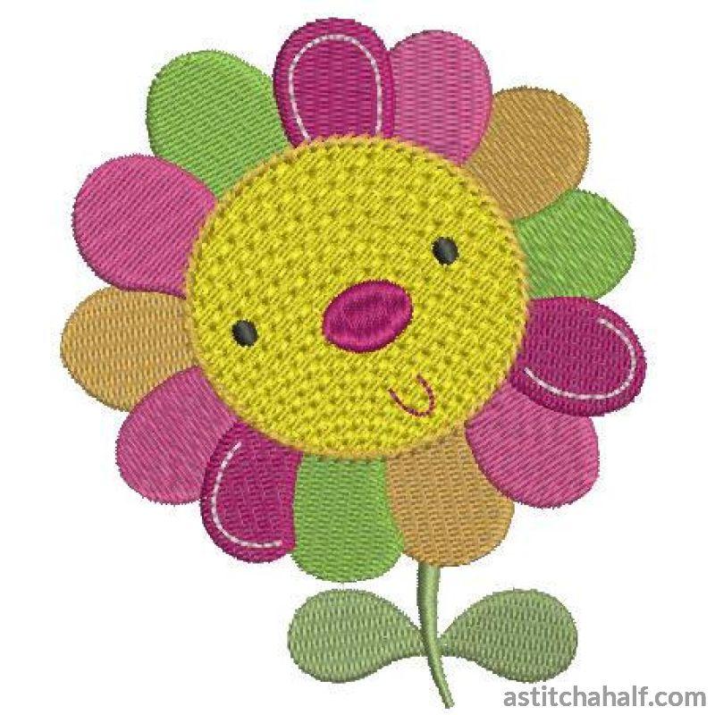 Selma Sunshine - aStitch aHalf