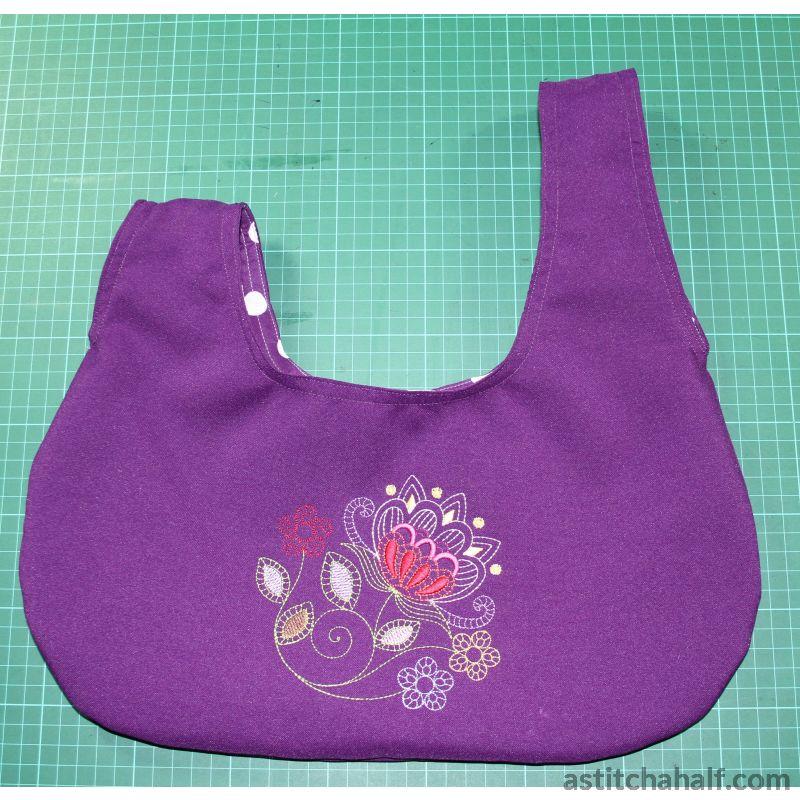 Sew Simple Reversible Knot-bag - aStitch aHalf