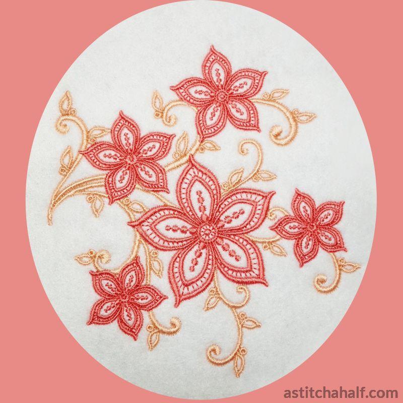 Simple Accent Lily Combo - aStitch aHalf