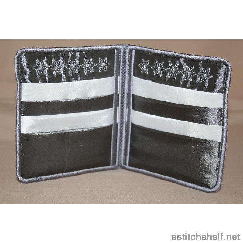 Snow Breeze Wallet - a-stitch-a-half