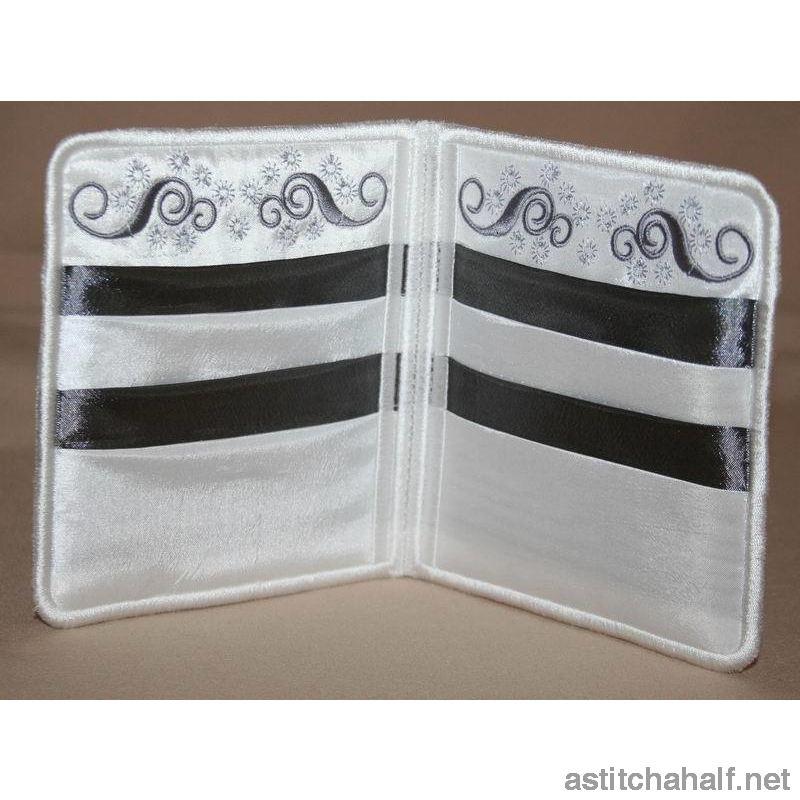 Snow Crystal Wallet - a-stitch-a-half