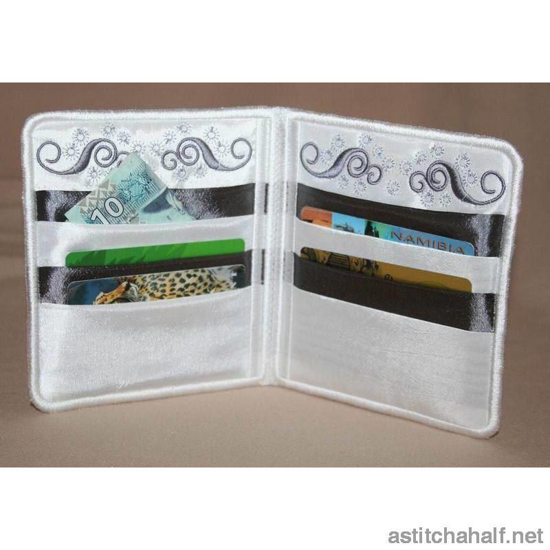 Snow Crystal Wallet - a-stitch-a-half