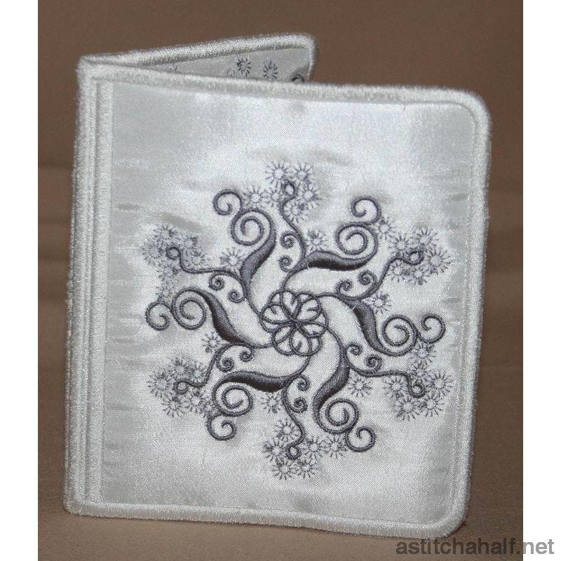 Snow Crystal Wallet - a-stitch-a-half