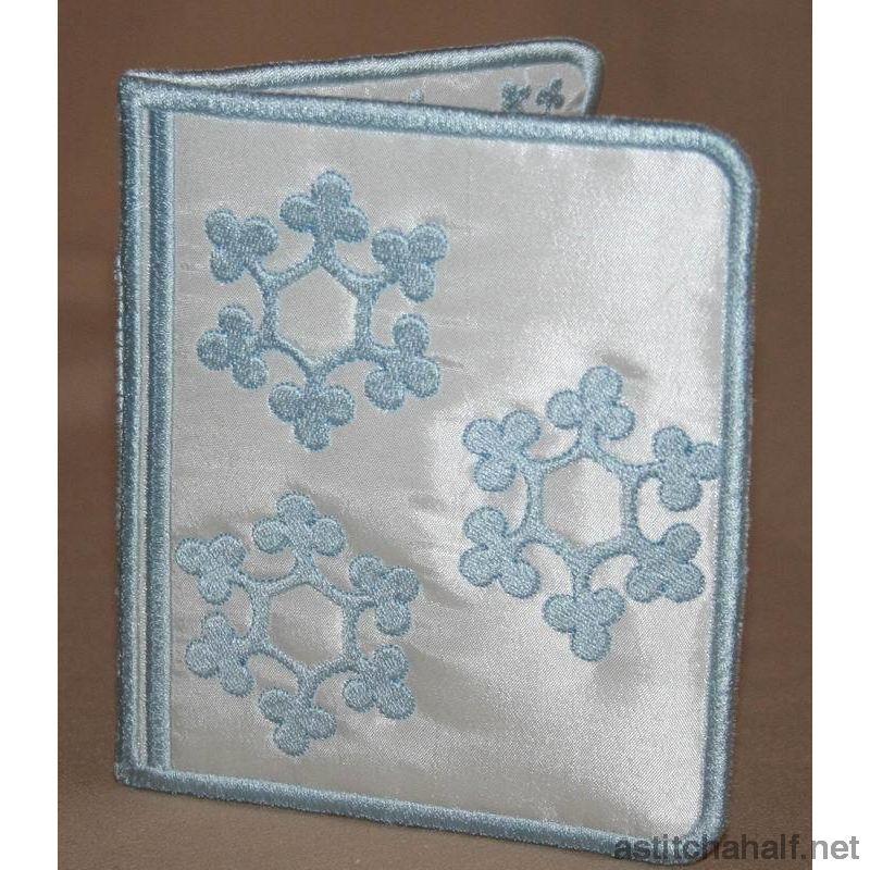 Snowflake Wallet - a-stitch-a-half