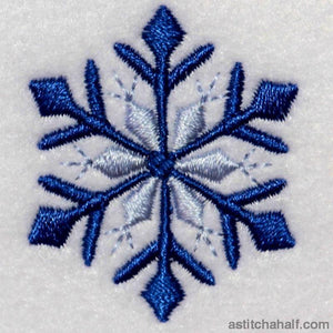 Snowflakes Frost - aStitch aHalf