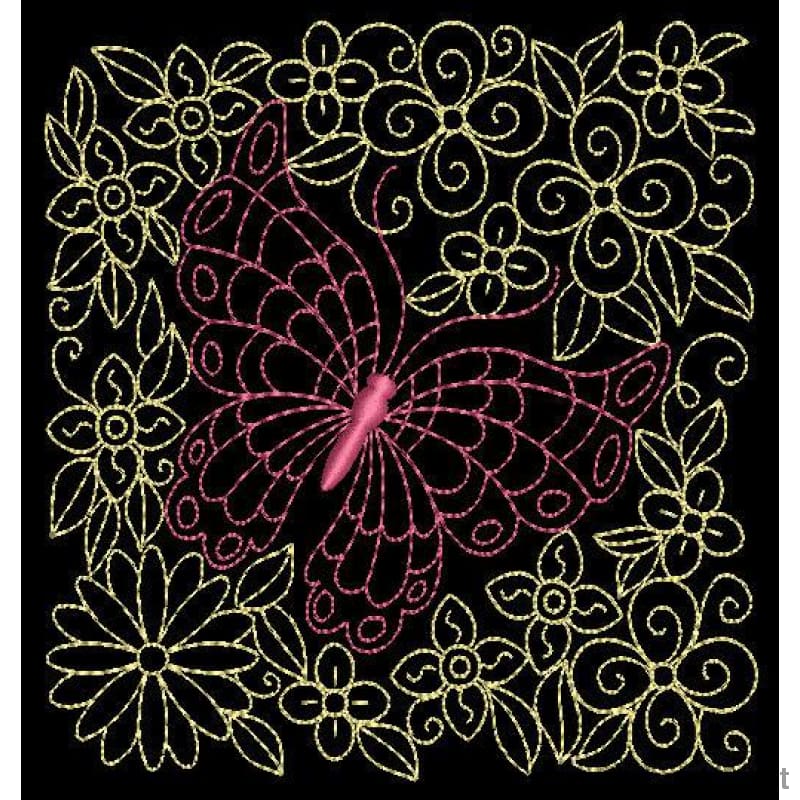 Spring Butterflies - a-stitch-a-half