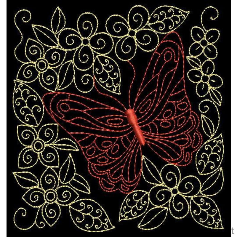 Spring Butterflies - a-stitch-a-half