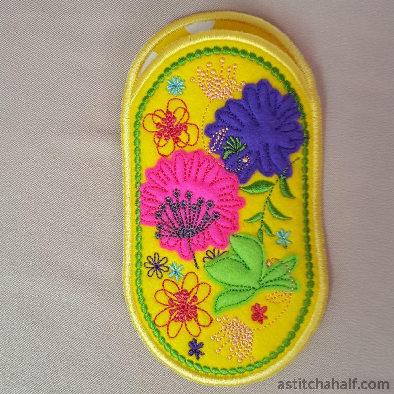 Spring Garden Eyeglass Case