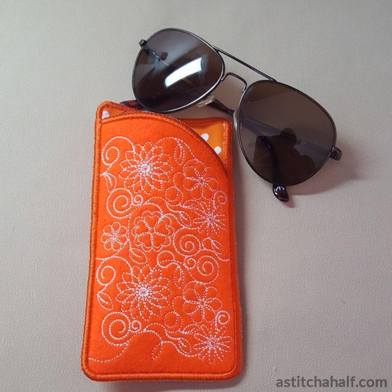 Spring Has Sprung Eyeglass Case - aStitch aHalf