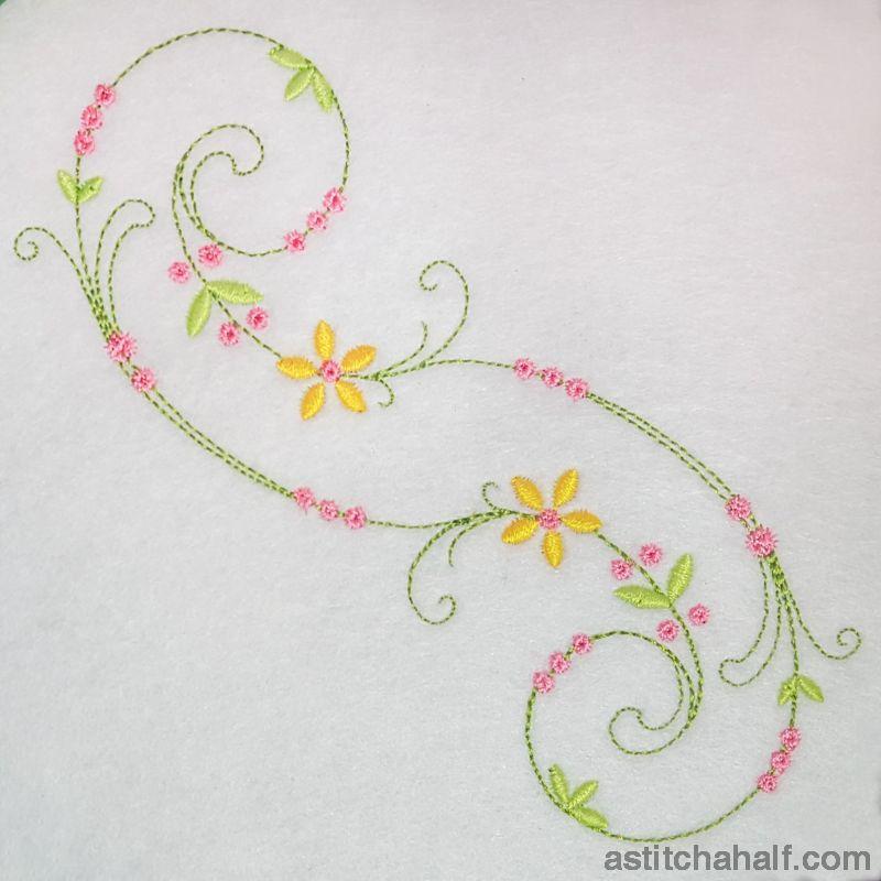 Spring is Here - aStitch aHalf