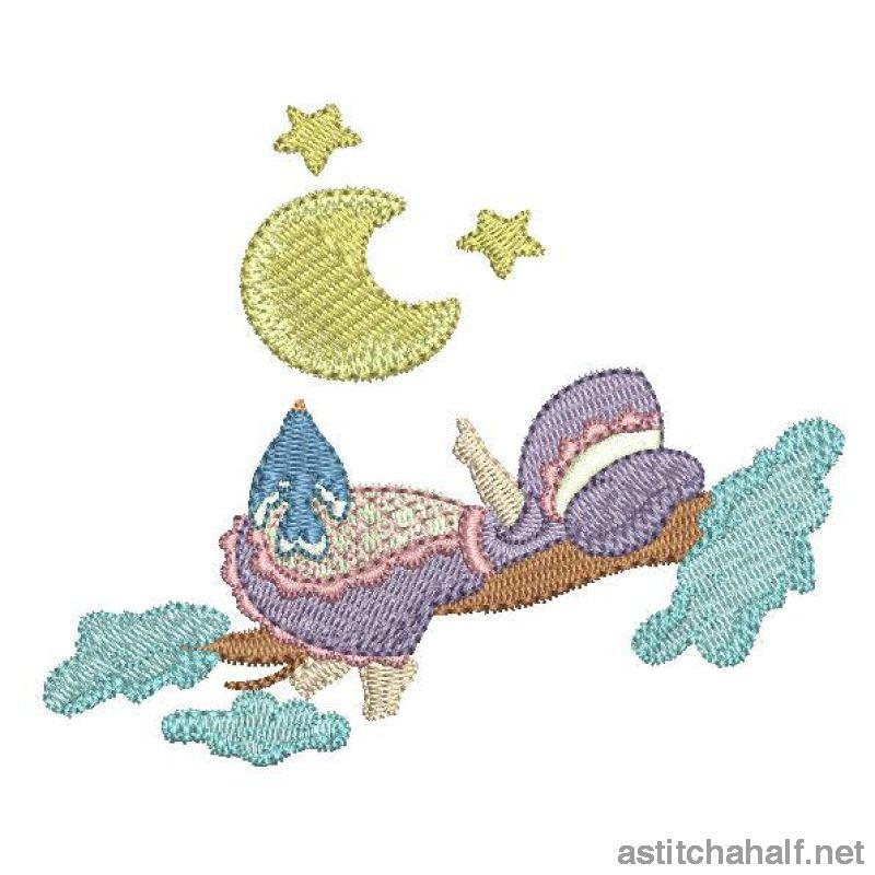 Stars Miss Bonnet - a-stitch-a-half