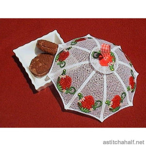 Strawberry Teapot Food Tent - a-stitch-a-half