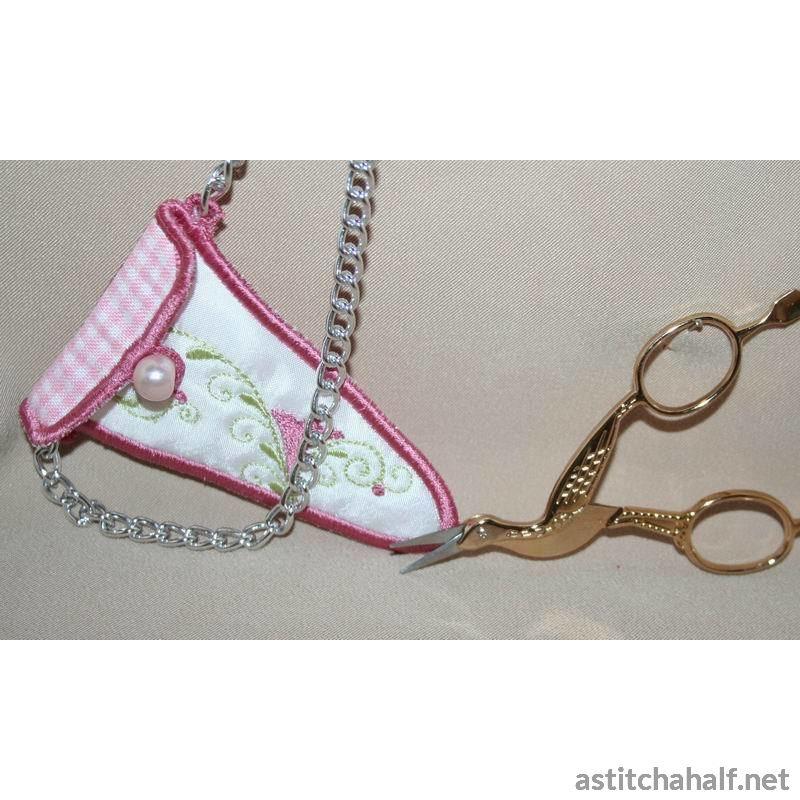 Summer Scissor Pockets - a-stitch-a-half