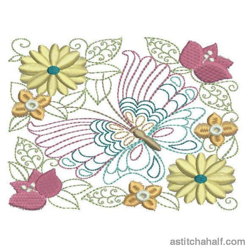 Summer Wings - aStitch aHalf