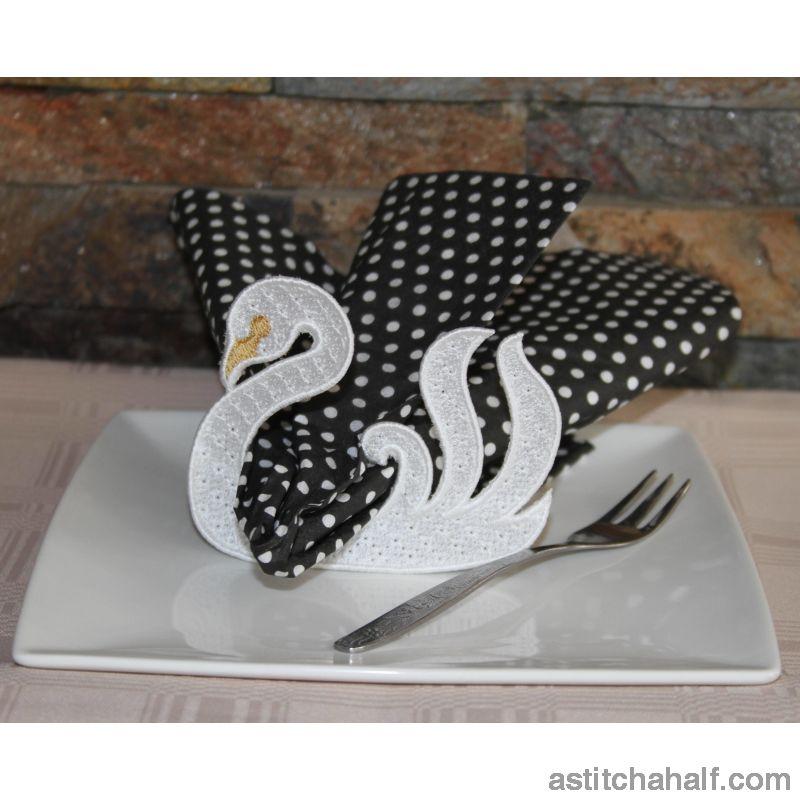 Swaying Swan - aStitch aHalf