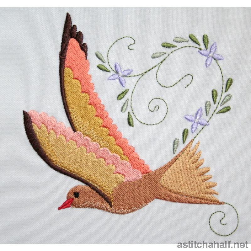 Sweet Swallow Combo - a-stitch-a-half