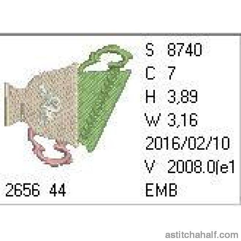 Tea Cups - aStitch aHalf