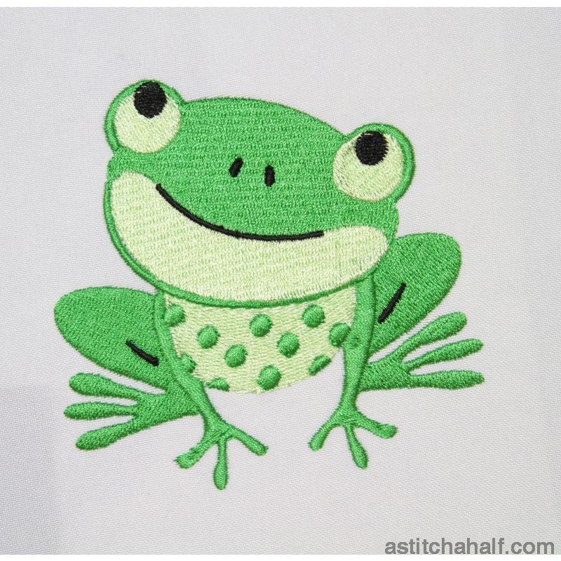 Toad aly Spoiled - aStitch aHalf