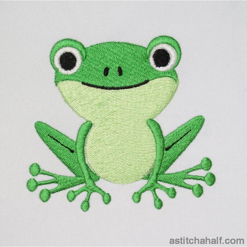 Tom Toad - aStitch aHalf