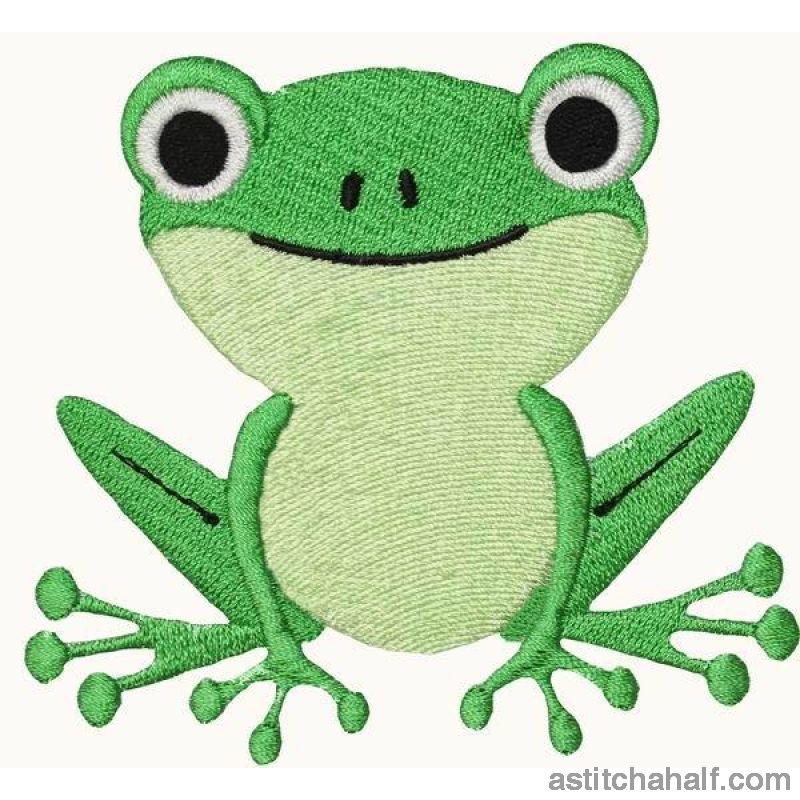 Tom Toad - aStitch aHalf