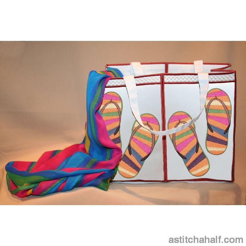 Totely Flip Flops - aStitch aHalf