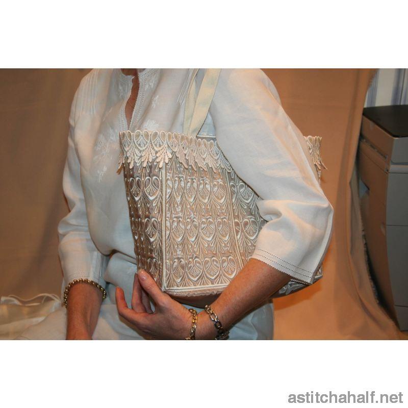 Totely Ivory Lace - a-stitch-a-half